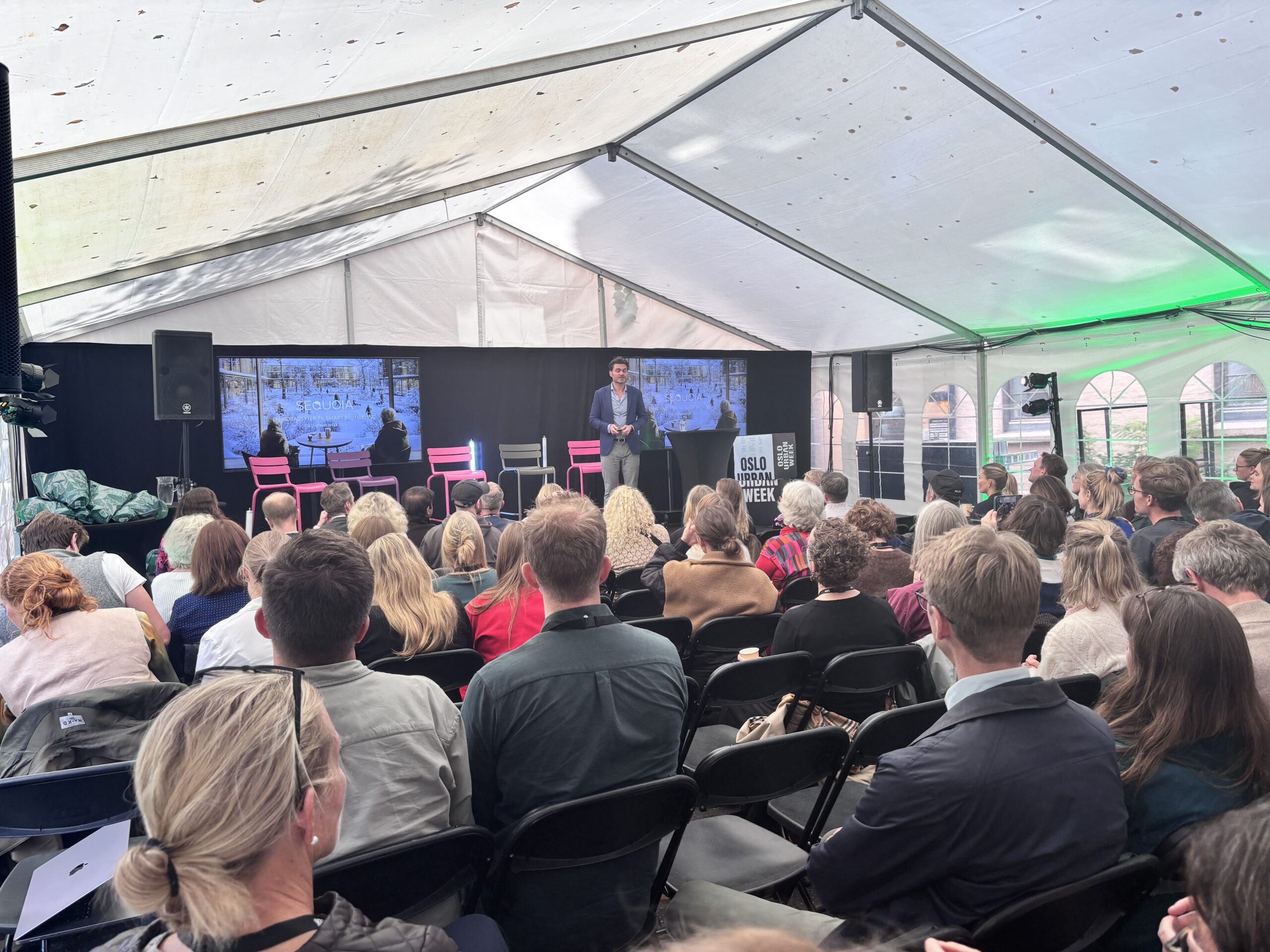 Fullsatt sal under Oslo Urban Week